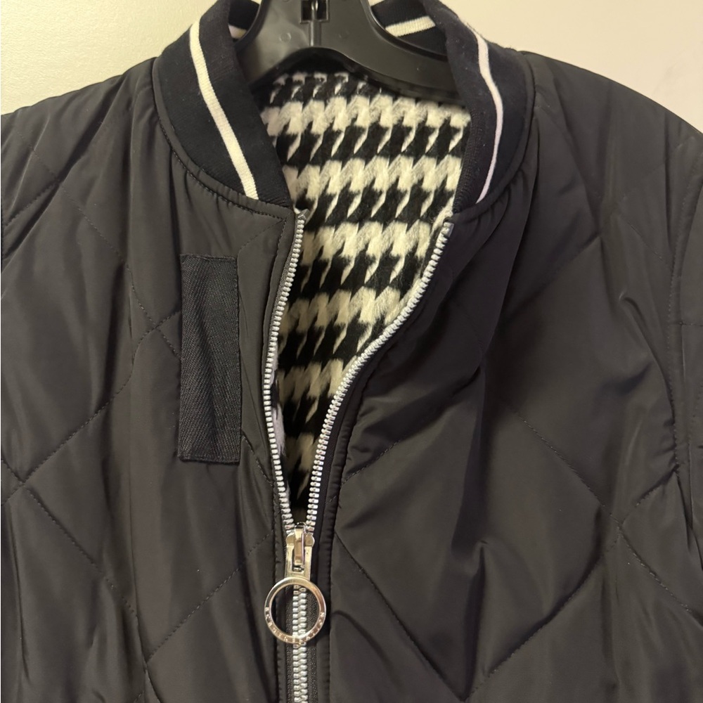 Bcbgeneration Black Quilted Reversible Jacket - image 2